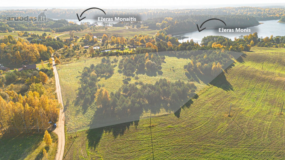 Šalia dvijejų nuostabių ežerų Monio ir - nuotraukos Nr. 3