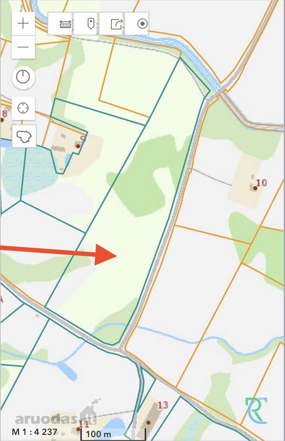„Didelis 412 a sklypas namų valdai – Kriaunų - nuotraukos Nr. 2
