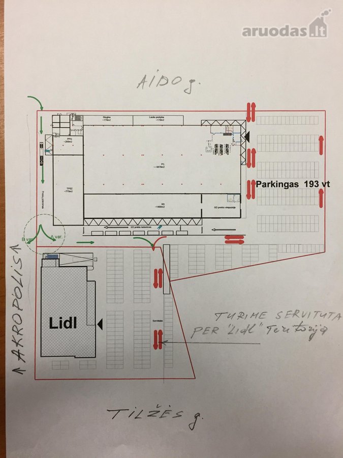 Patvirtintas sklypo detalus planas,vieno - nuotraukos Nr. 4