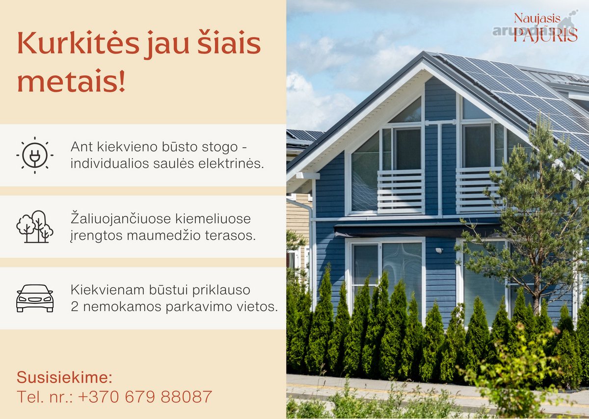 „Naujasis pajūris“ – inovatyvus namų ir - nuotraukos Nr. 14