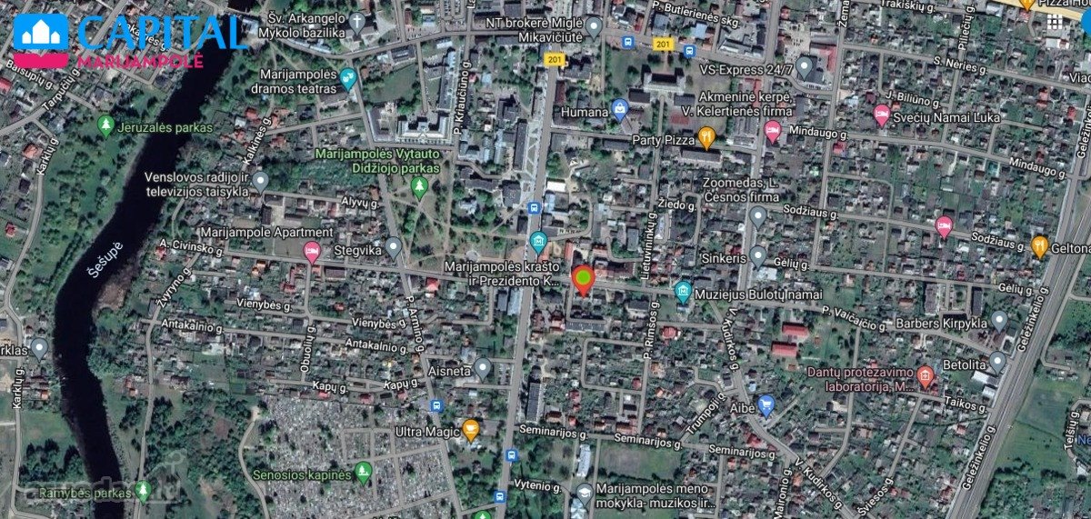 Išnuomojamas mansardinis butas miesto centre - nuotraukos Nr. 12