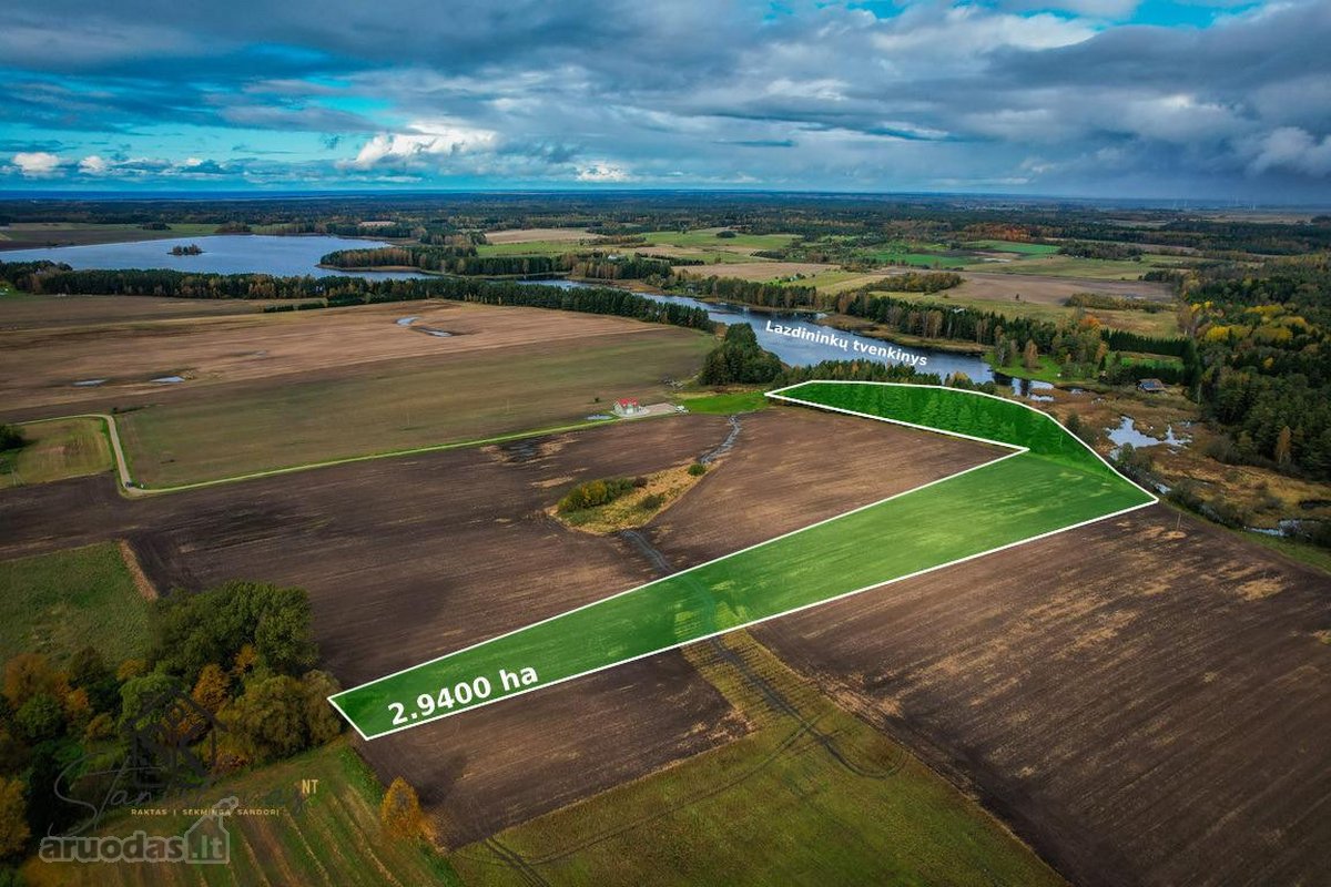 Prie Lazdininkų Tvenkinio Parduodamas 2.94 Ha