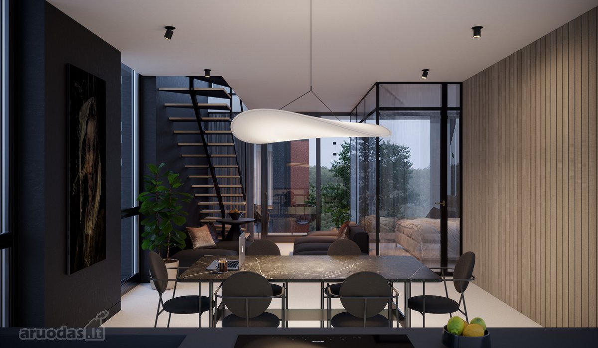 Penthouse 3 kambarių butas per 2 aukštus - nuotraukos Nr. 20