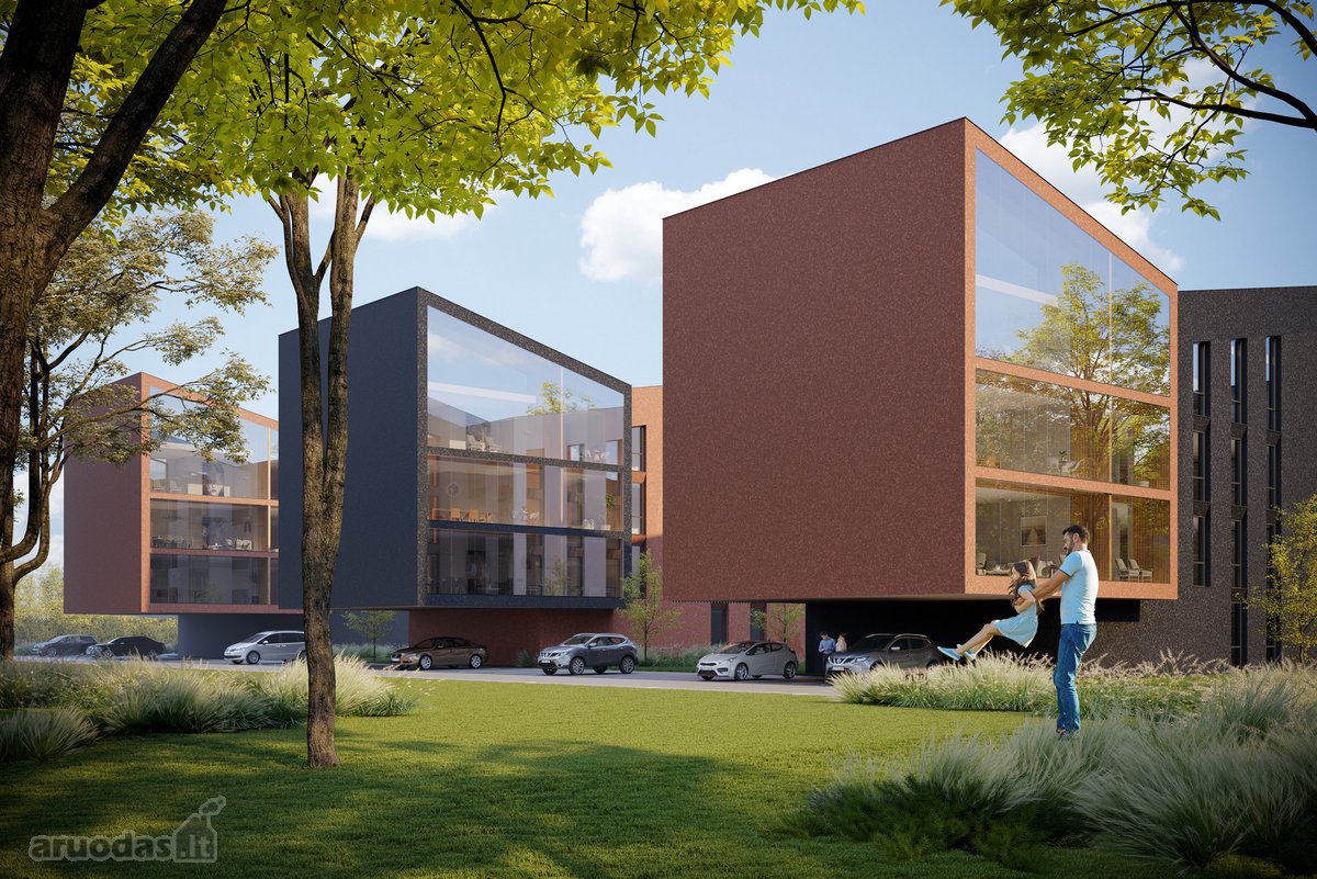 Penthouse 3 kambarių butas per 2 aukštus - nuotraukos Nr. 23