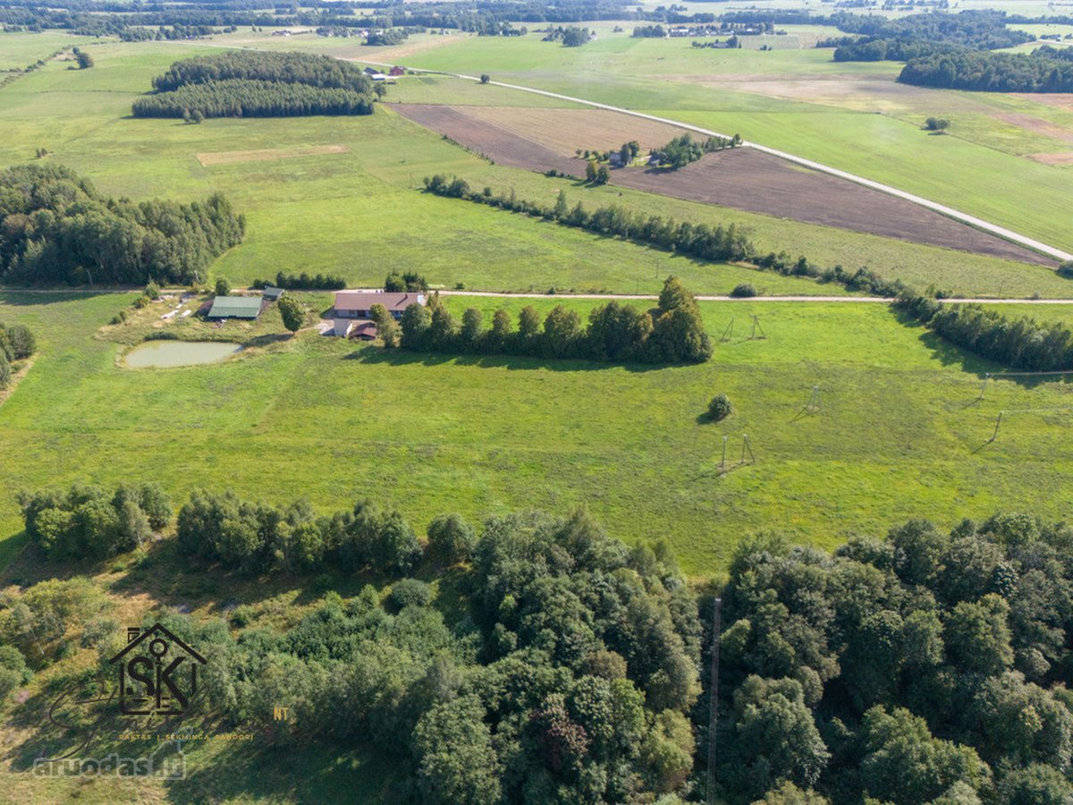 Parduodama Sodyba Su 2.0305 Ha Žemės Sklypu