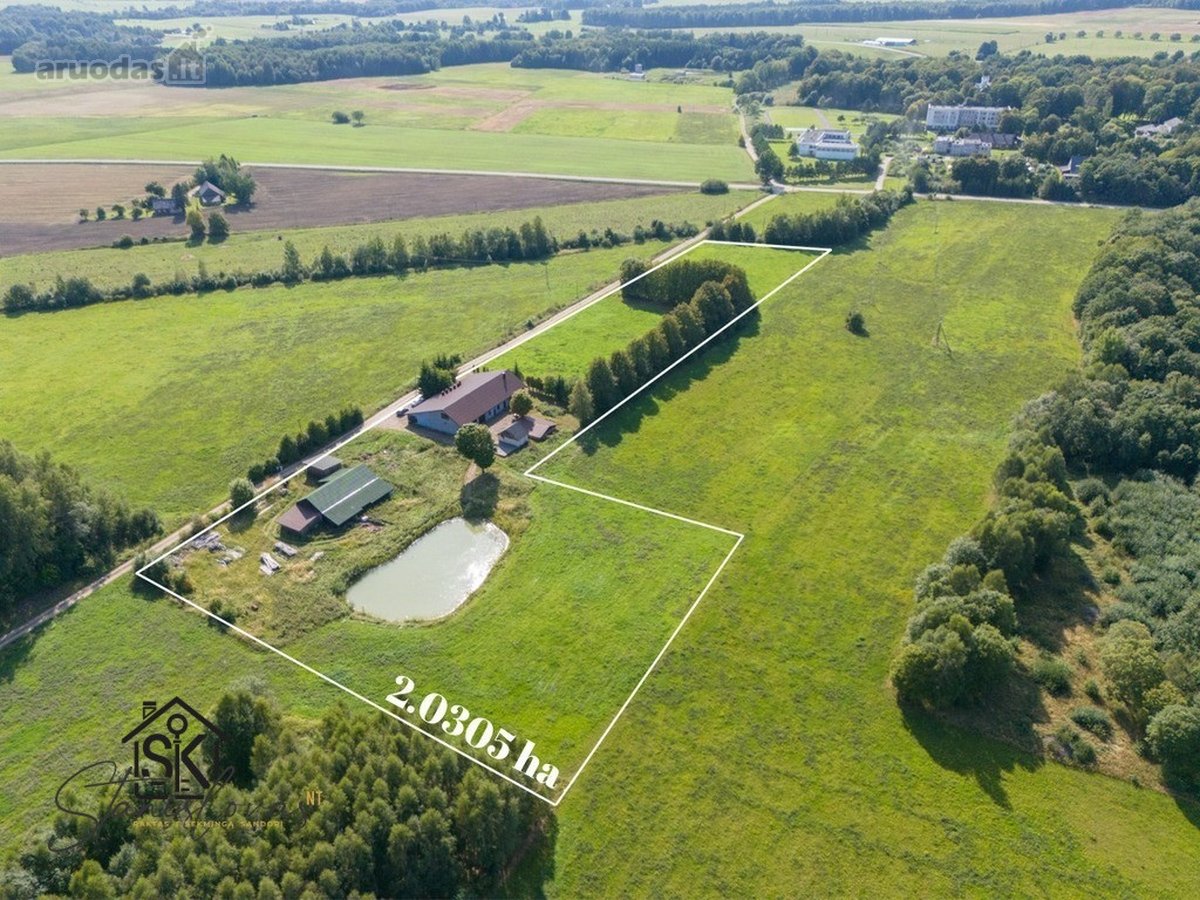 Parduodama Sodyba Su 2.0305 Ha Žemės Sklypu - nuotraukos Nr. 2