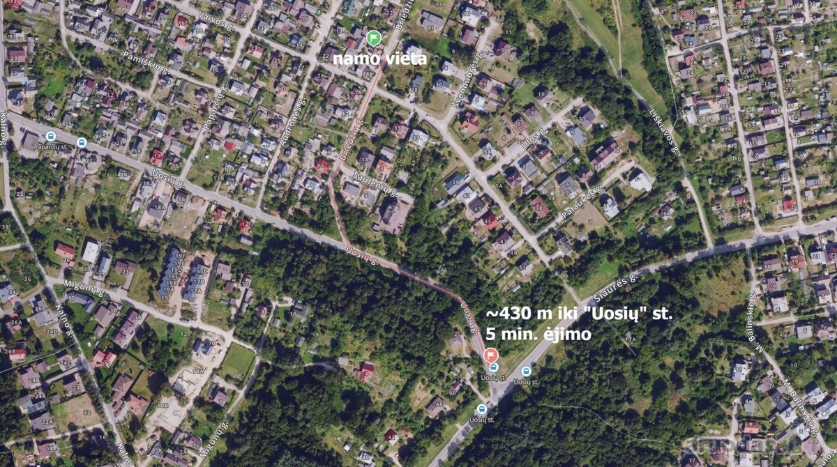 Parduodama Tvarkinga Namo Dalis Su 4 Arais Ir - nuotraukos Nr. 29
