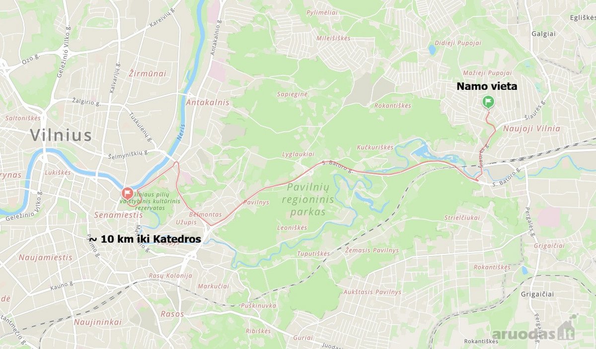 Parduodama Tvarkinga Namo Dalis Su 4 Arais Ir - nuotraukos Nr. 30