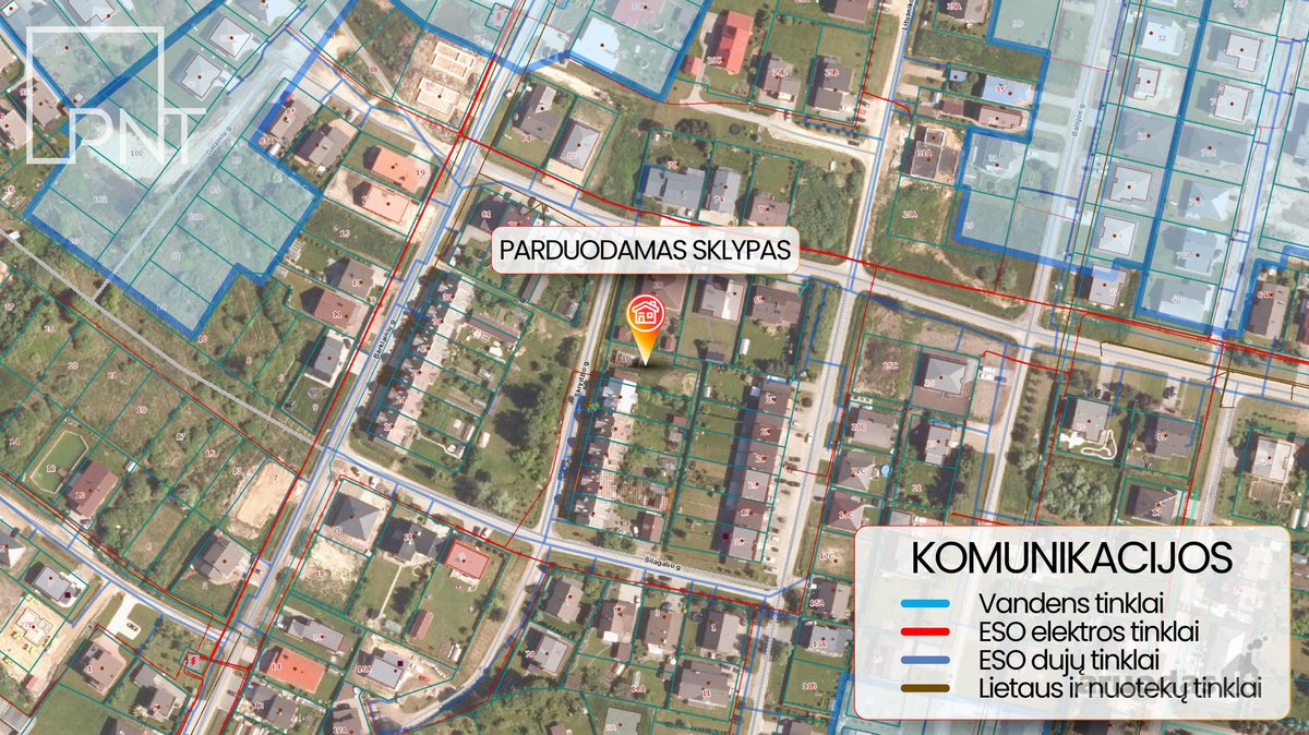 Parduodamas namų valdos sklypas su projektu - nuotraukos Nr. 8