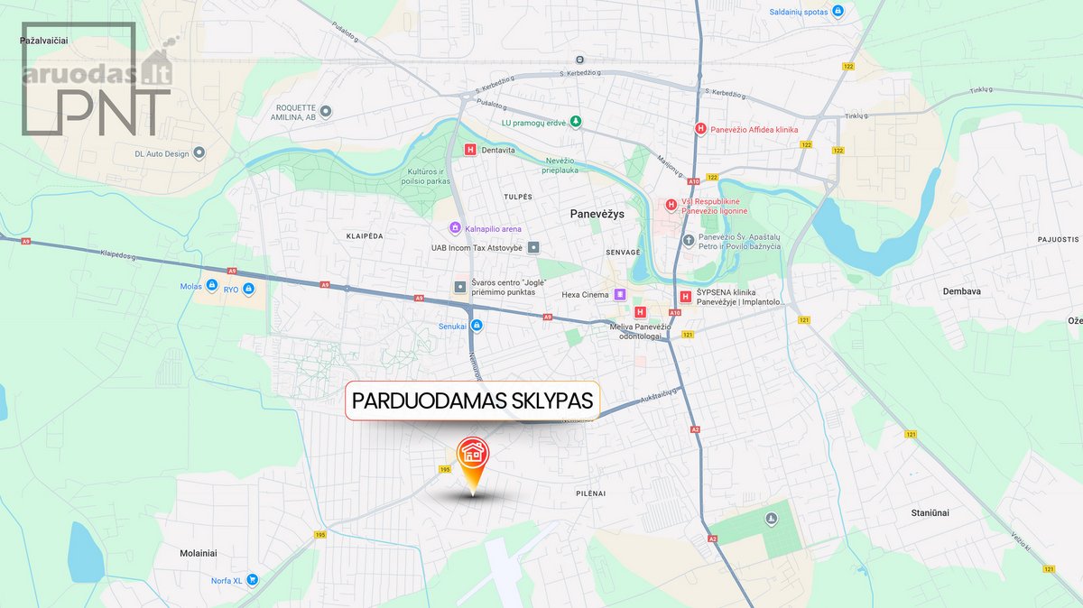 Parduodamas namų valdos sklypas su projektu - nuotraukos Nr. 9