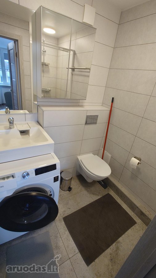 Išnuomojamas vieno kambario 18 kv.m. butas, - nuotraukos Nr. 15