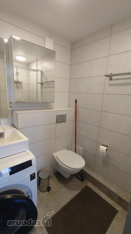 Išnuomojamas vieno kambario 18 kv.m. butas, - nuotraukos Nr. 16