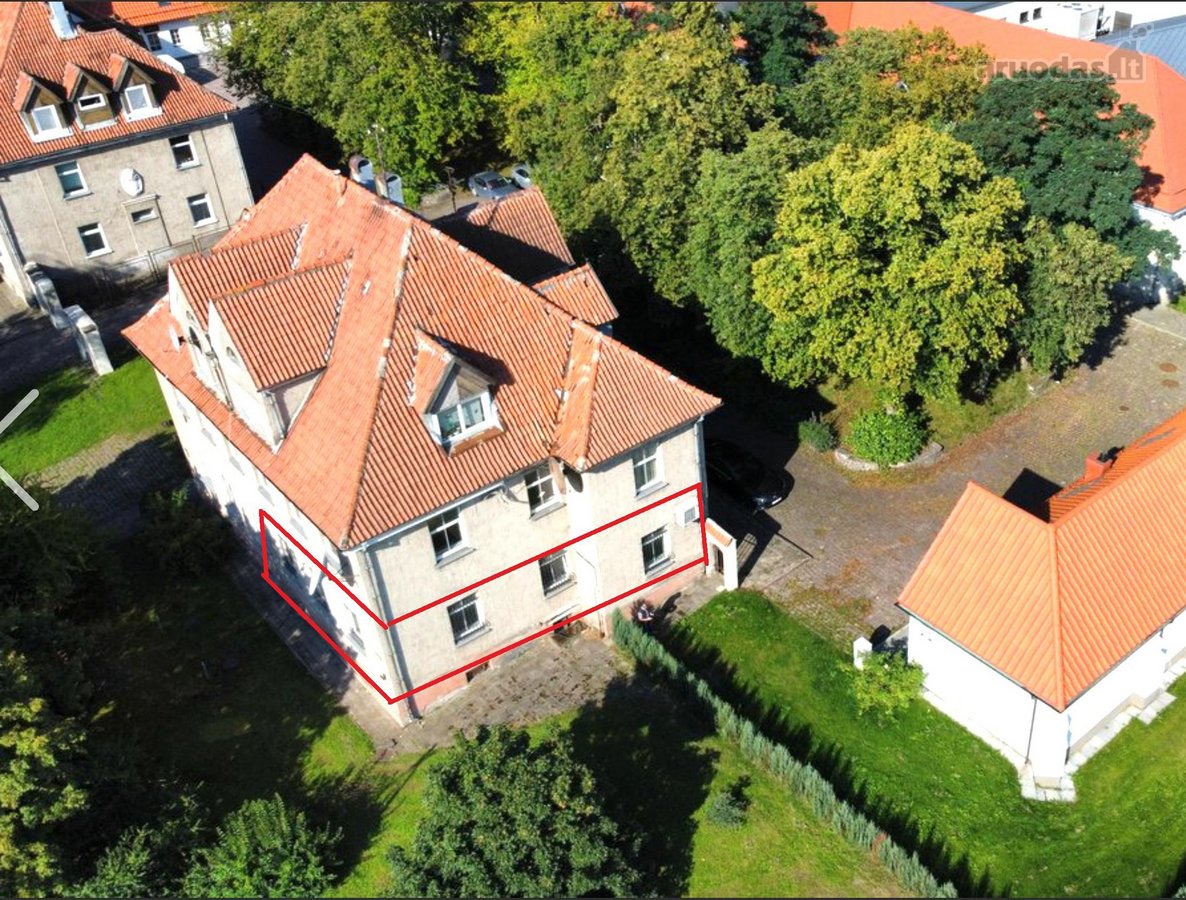 Erdvus 3 kambarių butas + kabinetas Klaipėdos - nuotraukos Nr. 7