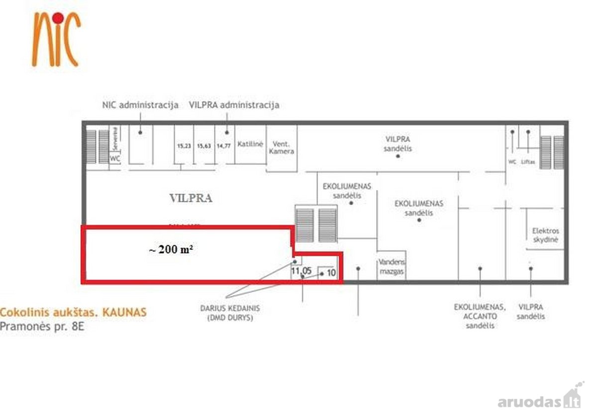 Nuomojamos prekybinės ir komercinės patalpos - nuotraukos Nr. 24