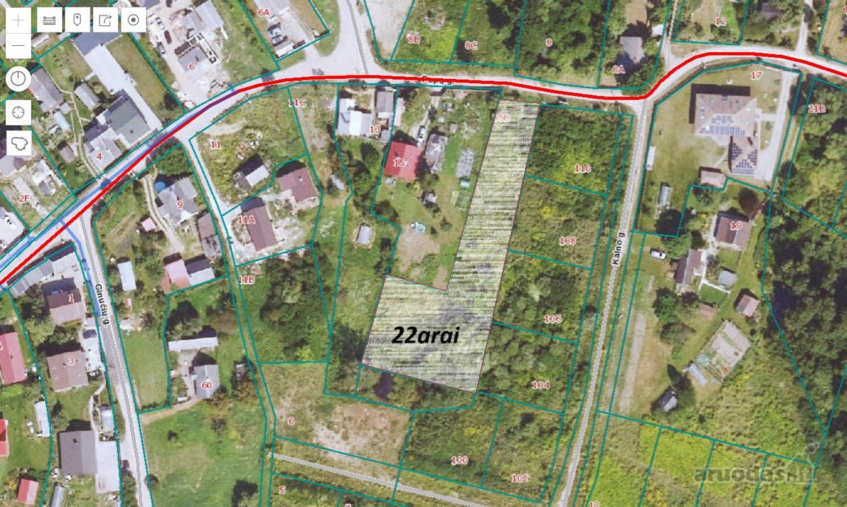 Parduodamas 22 Arų Sklypas Ramioje Vilniaus