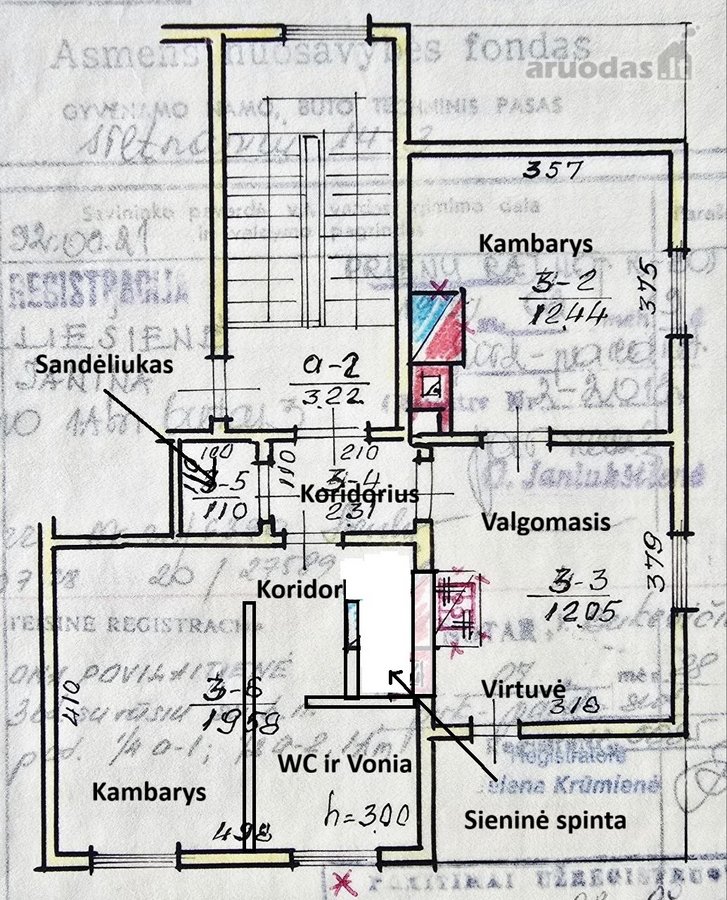 Parduodamas Dviejų Kambarių Butas Prienuose - nuotraukos Nr. 7