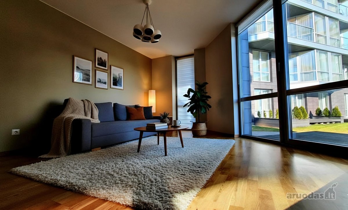 Parduodami apartamentai ramioje vietoje,