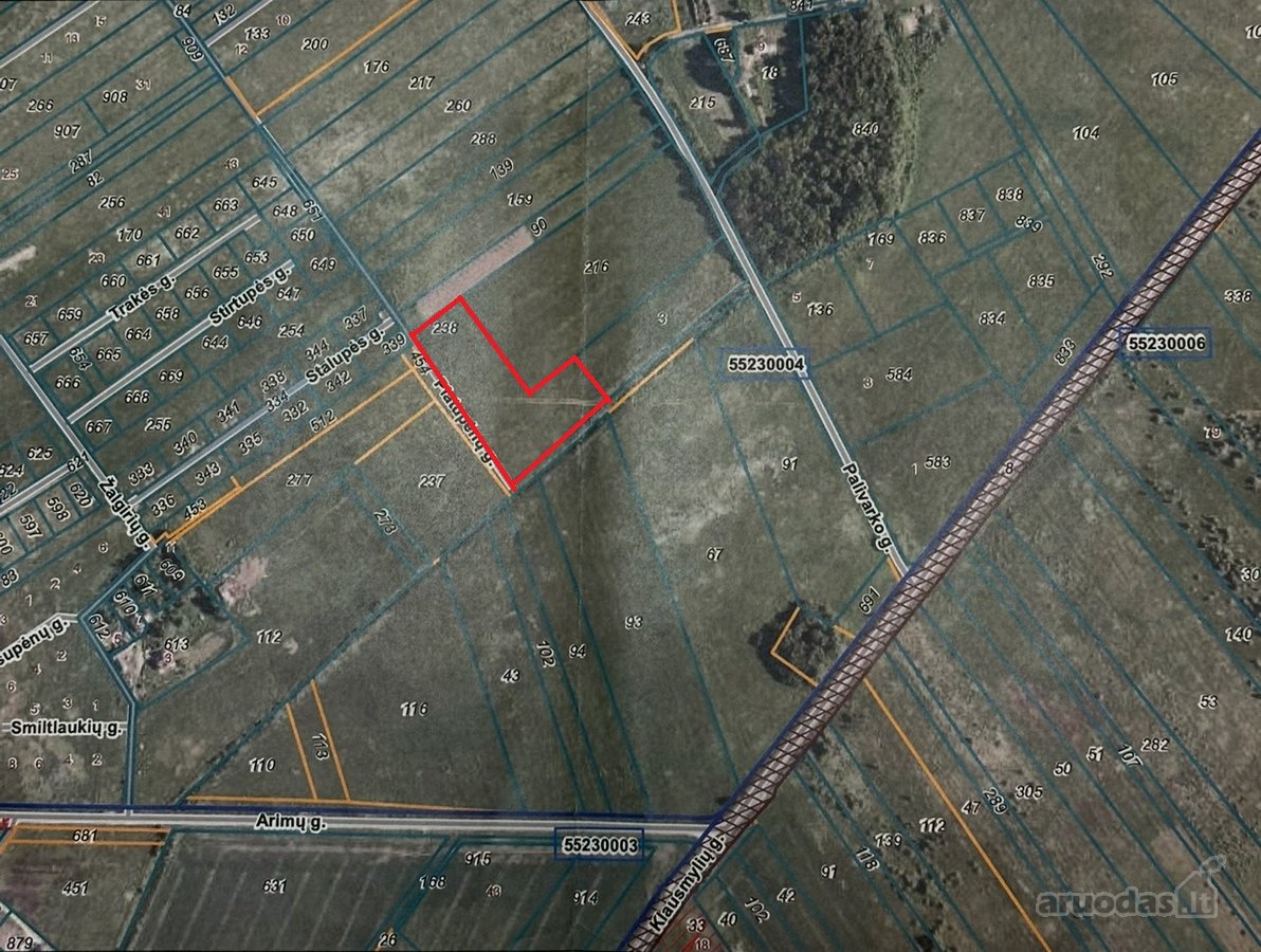 Parduodamas žemės sklypas Klemiškės II km.