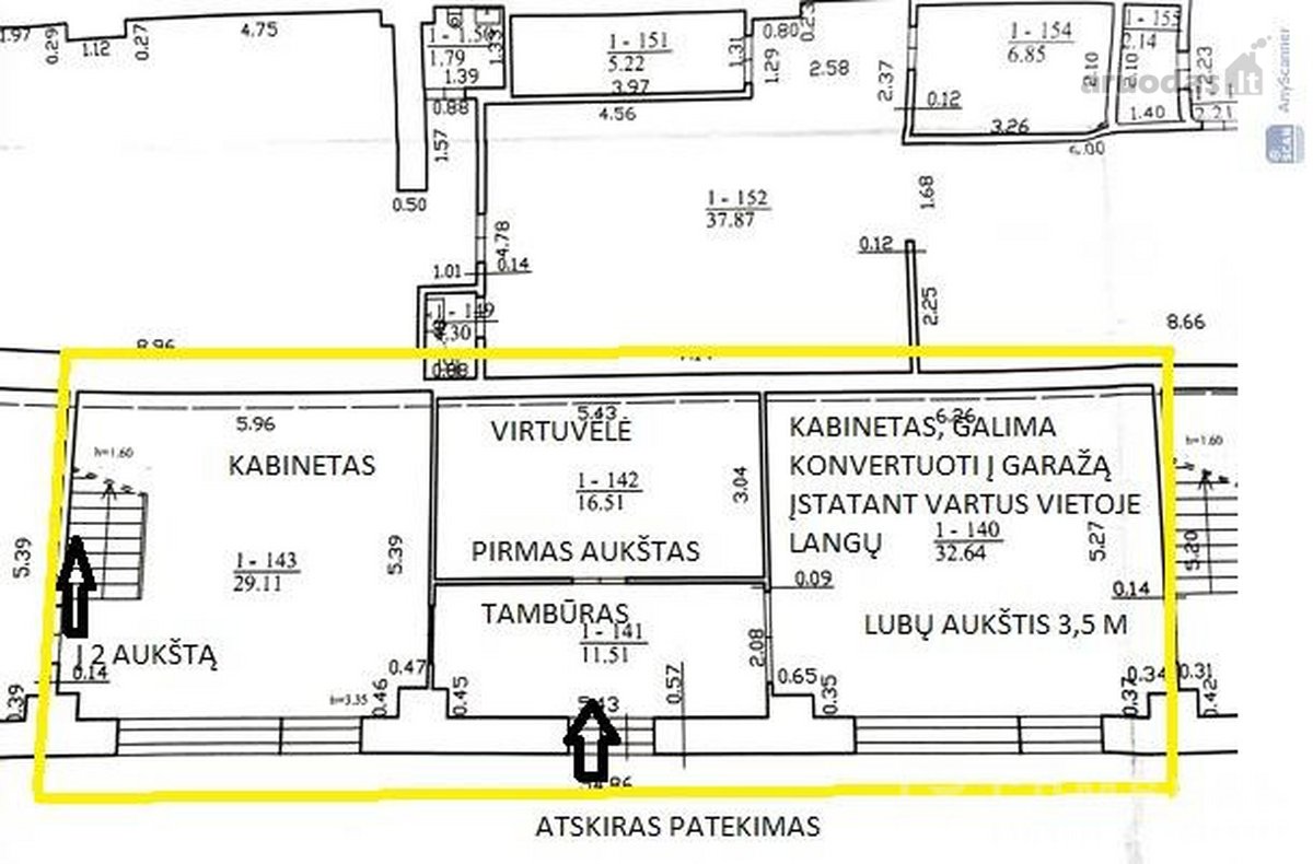 Nuomojamos Patalpos – Galima Pritaikyti Prie - nuotraukos Nr. 13
