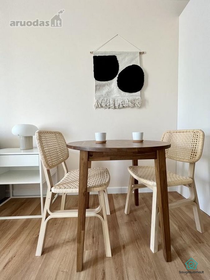 Išnuomojamas šviesus ir jaukus 1 kambario - nuotraukos Nr. 9