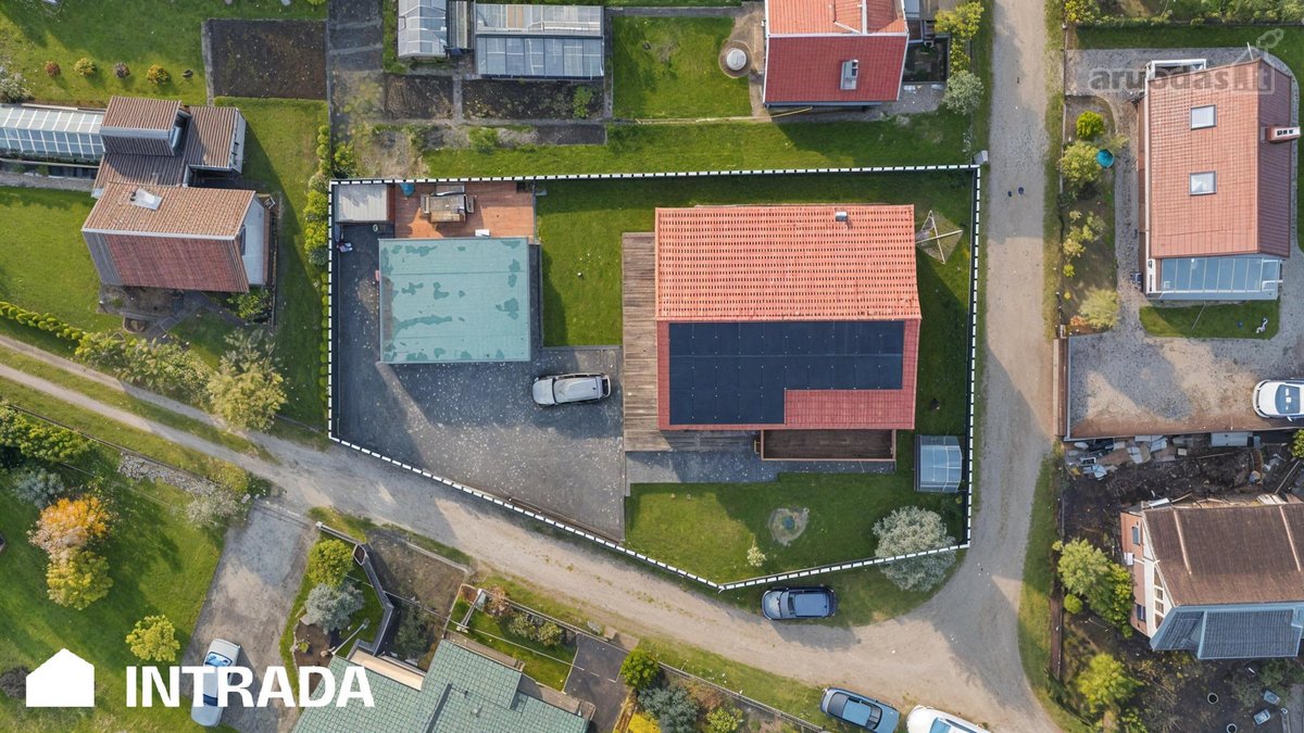 A klasės karkasinis namas Dercekliuose su