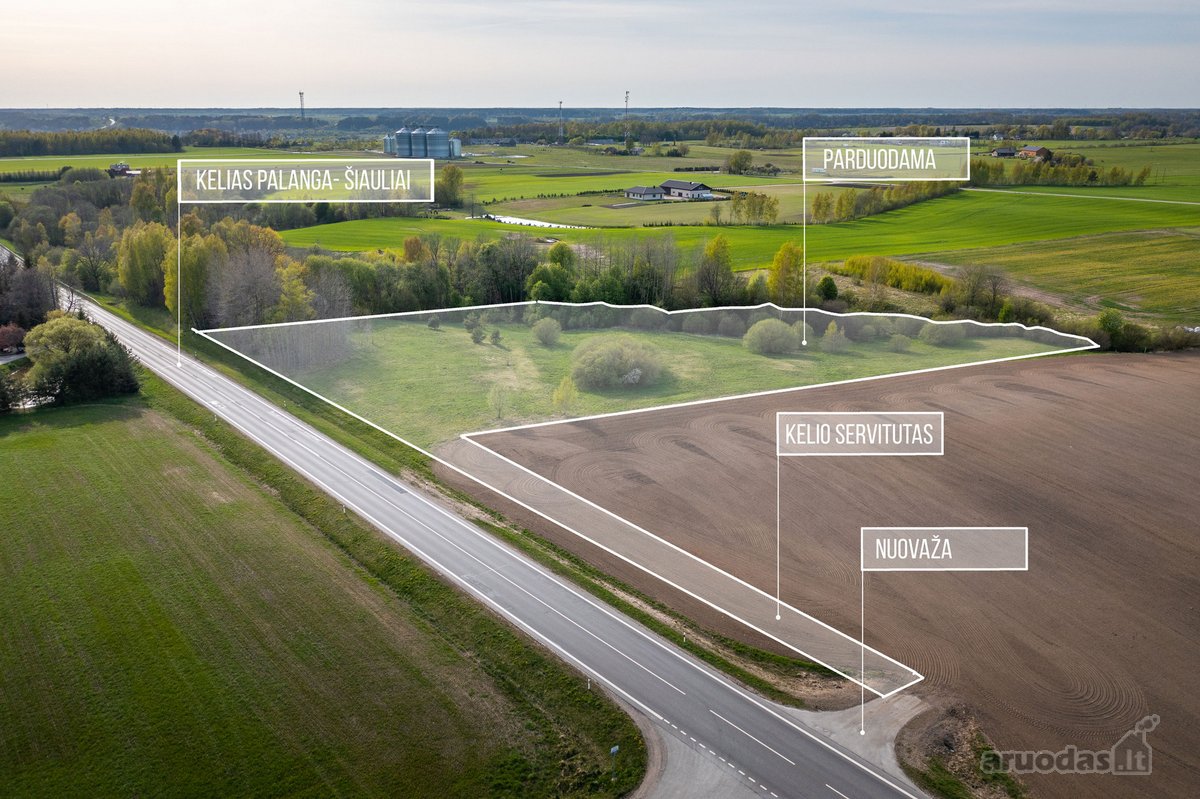 Parduodama sodybvietė 1,327 ha. Sklypas - nuotraukos Nr. 6