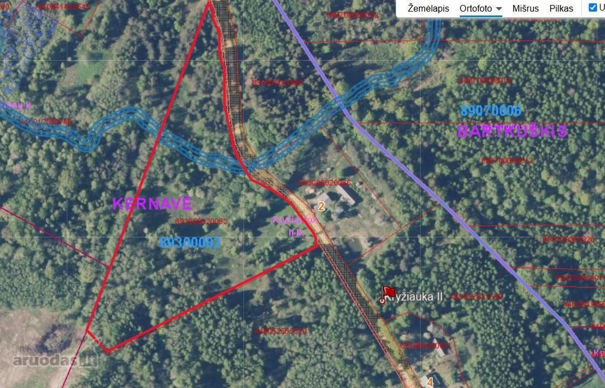 Parduodamas išskirtinis sklypas Širvintų