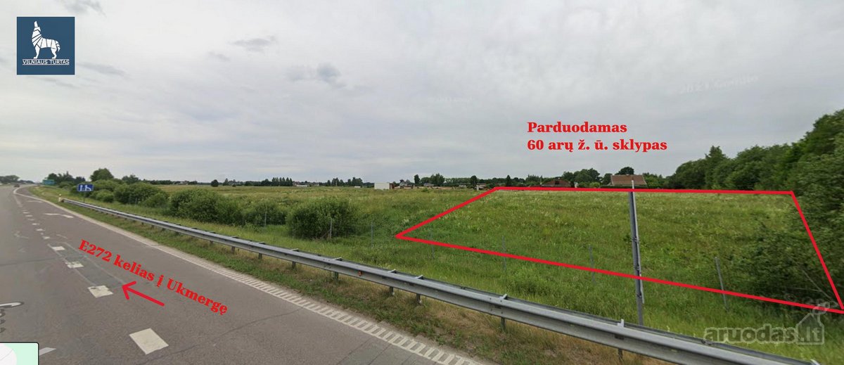 Parduodamas 60 arų žemės ūkio paskirties - nuotraukos Nr. 3