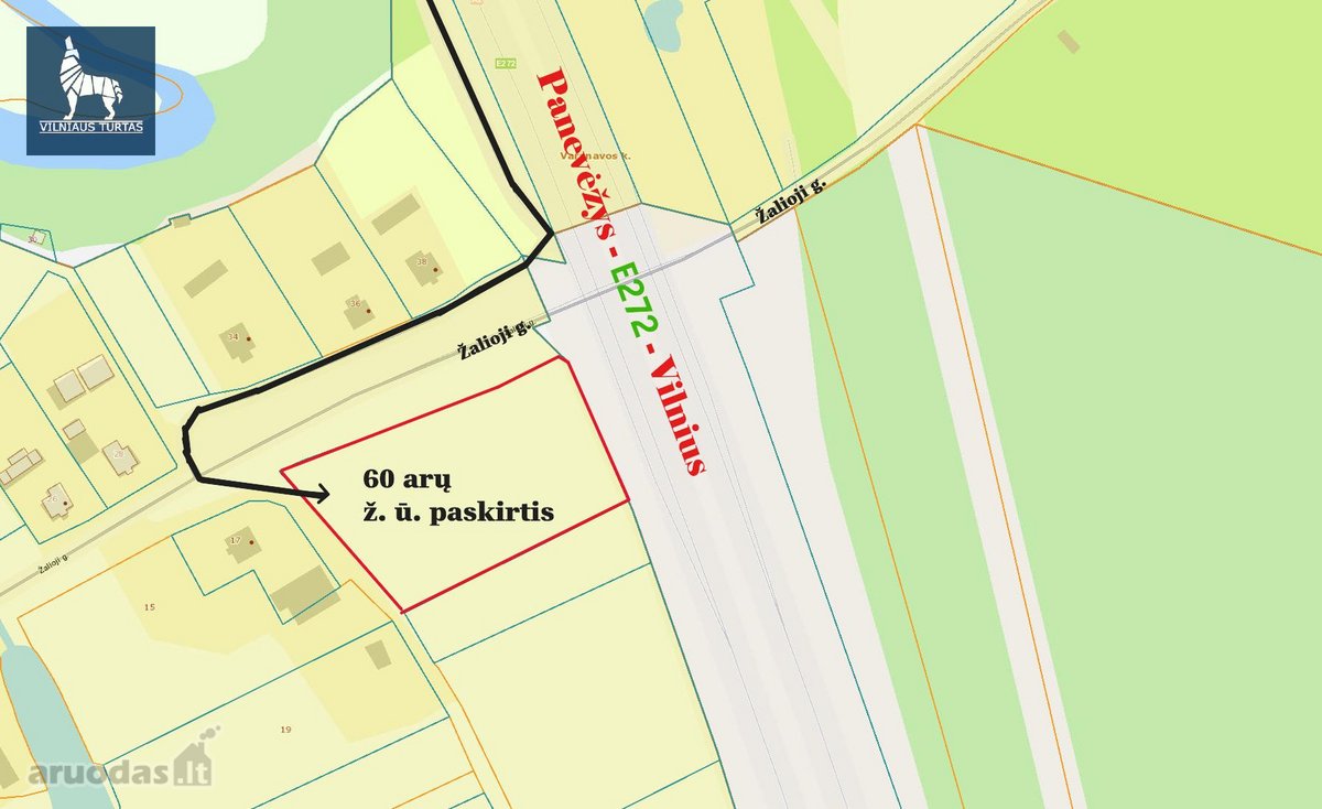 Parduodamas 60 arų žemės ūkio paskirties - nuotraukos Nr. 5