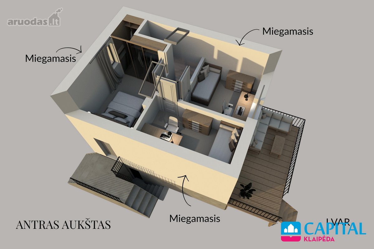 Parduodamas Naujos Statybos Sodo Namas - nuotraukos Nr. 6