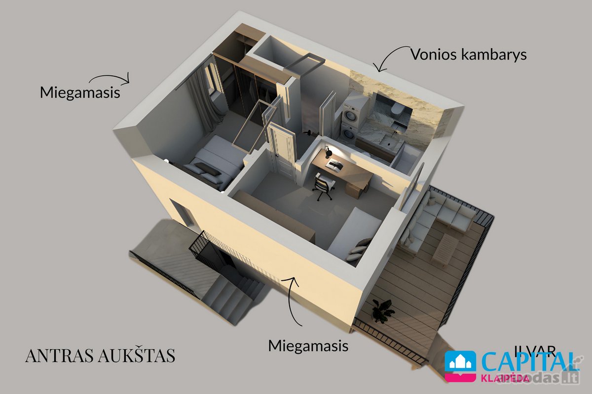 Parduodamas Naujos Statybos Sodo Namas - nuotraukos Nr. 7
