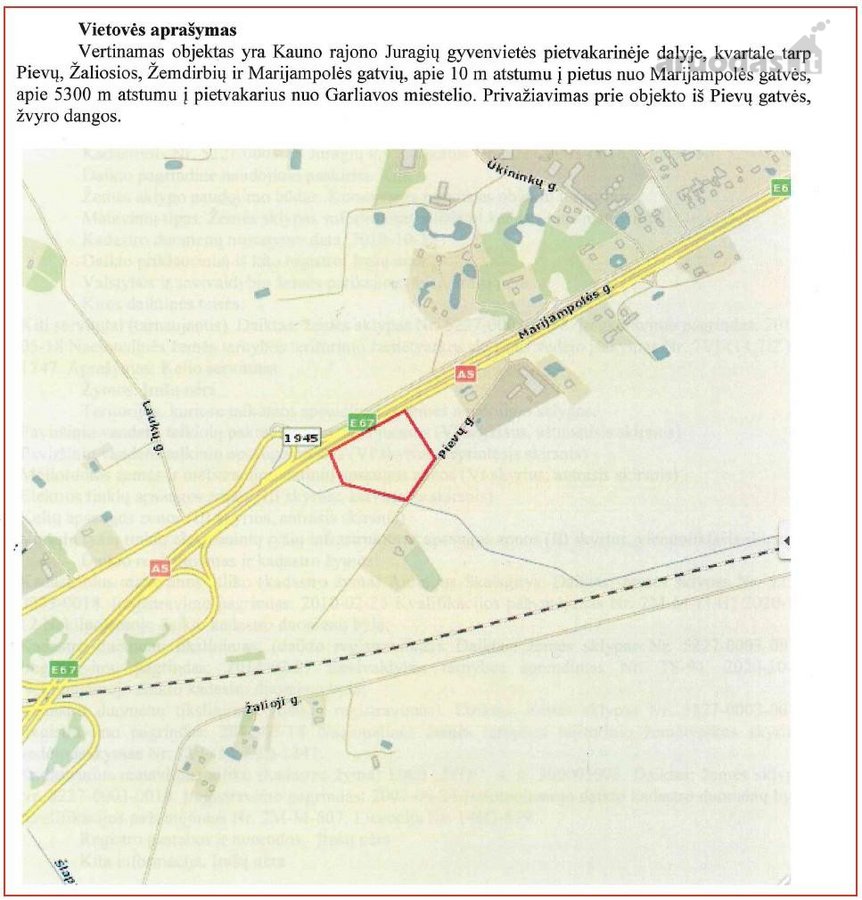 Parduodamas komercinės paskirties sklypas. - nuotraukos Nr. 3