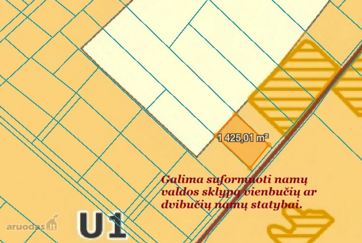 Parduodamas perspektyvus 76 arų žemės ūkio - nuotraukos Nr. 6