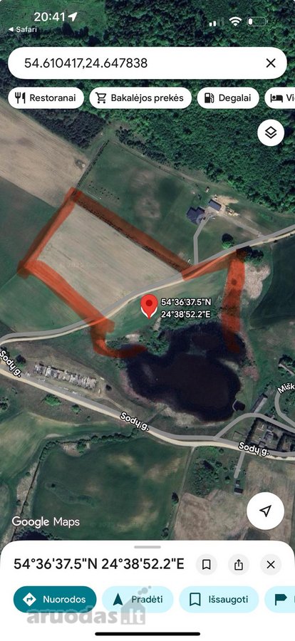 Trakų raj., Bijūnų km. parduodamas 302 arų - nuotraukos Nr. 9