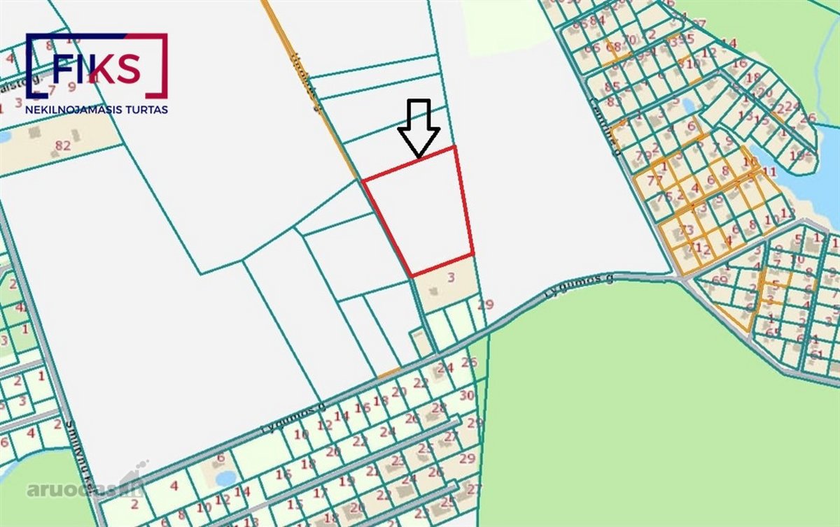 Parduodamas 1,15 Ha Žemės Ūkio Paskirties