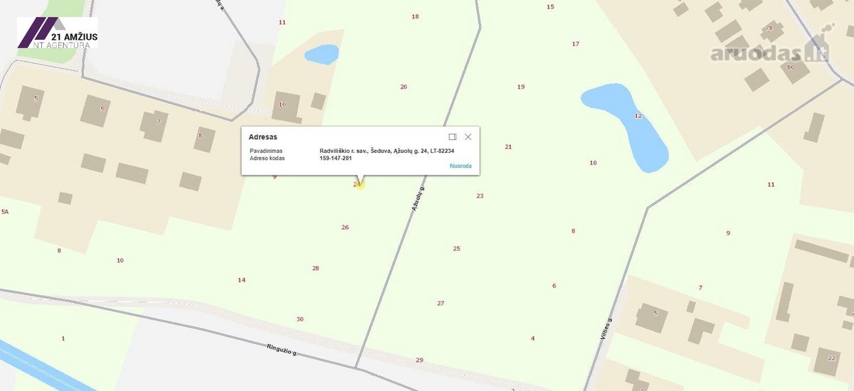 Parduodamas 12,33 a Namų Valdos Sklypas - nuotraukos Nr. 2