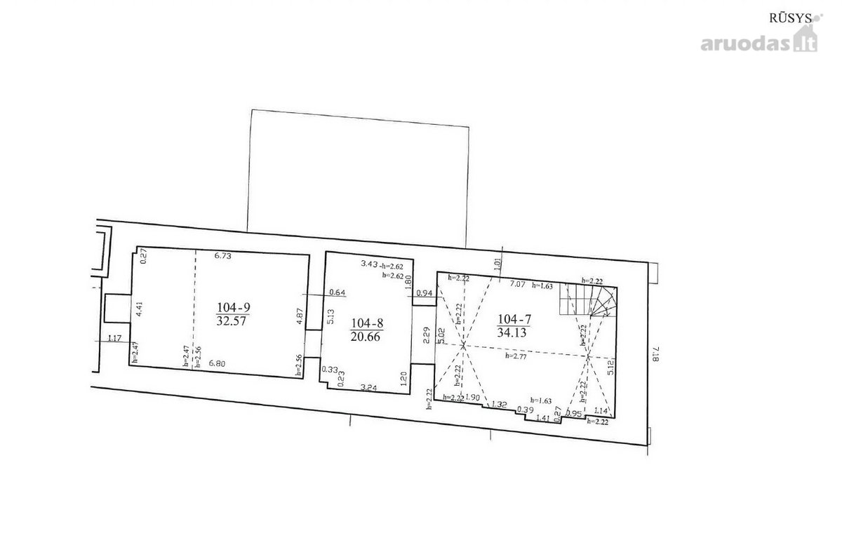 Patalpos autentiškame Vilniaus Senamiesčio - nuotraukos Nr. 18