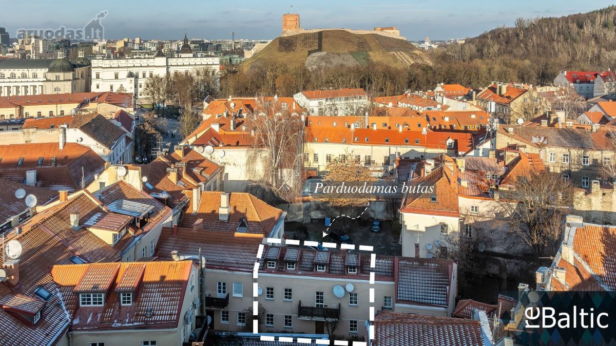 Erdvus, išskirtinis butas pačioje Vilniaus