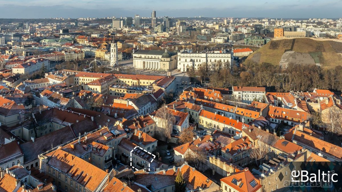 Erdvus, išskirtinis butas pačioje Vilniaus - nuotraukos Nr. 3
