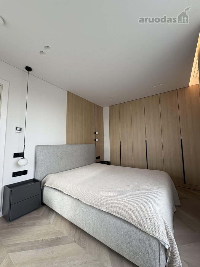 Išnuomojamas modernus ir šviesus 3 kambarių, - nuotraukos Nr. 8