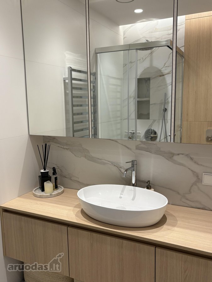 Išnuomojamas modernus ir šviesus 3 kambarių, - nuotraukos Nr. 13