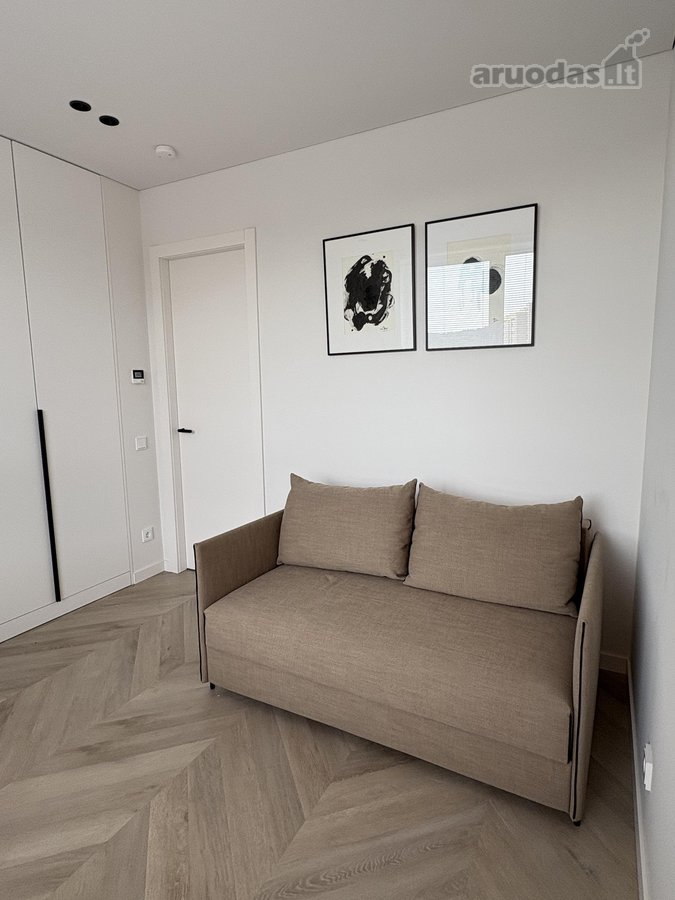Išnuomojamas modernus ir šviesus 3 kambarių, - nuotraukos Nr. 12