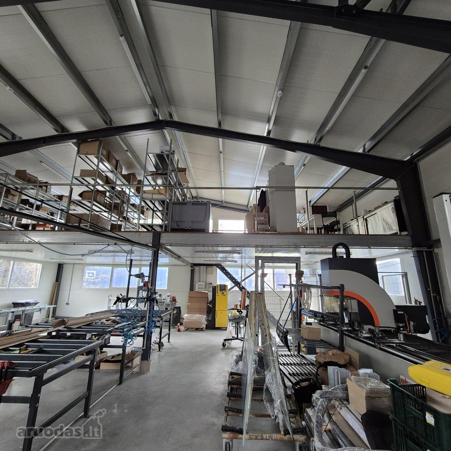 Patalpos yra vieno aukšto 180m2 ir antras - nuotraukos Nr. 3