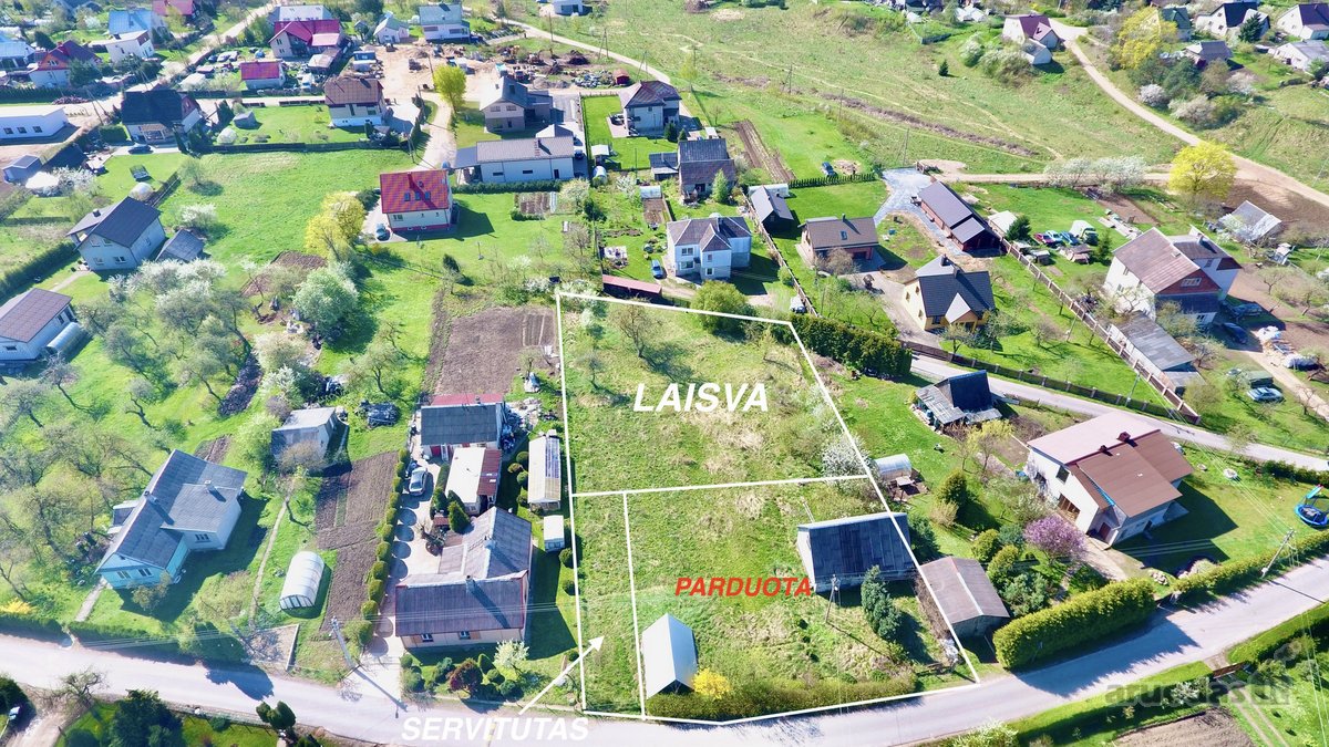 Parduodamas Sklypas Gaidiškių G. 33b, Lentvaris.