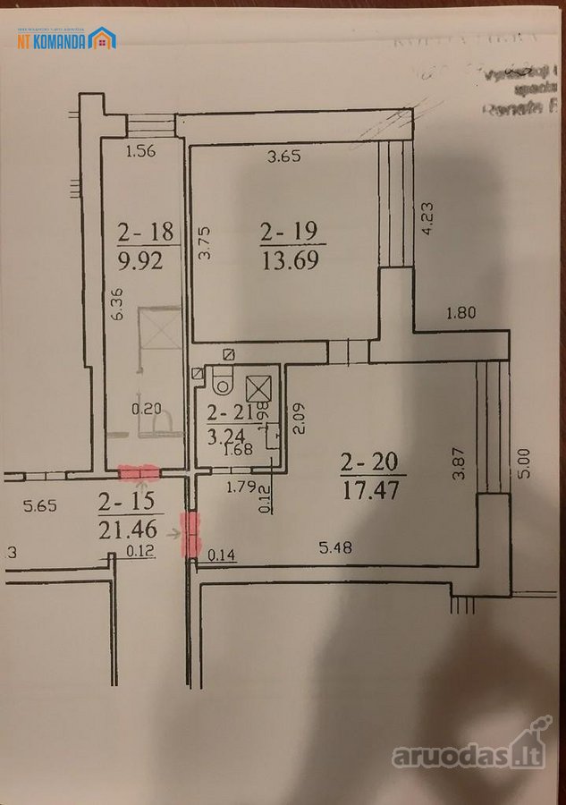 Du butai Palangos centre, netoli J. - nuotraukos Nr. 21