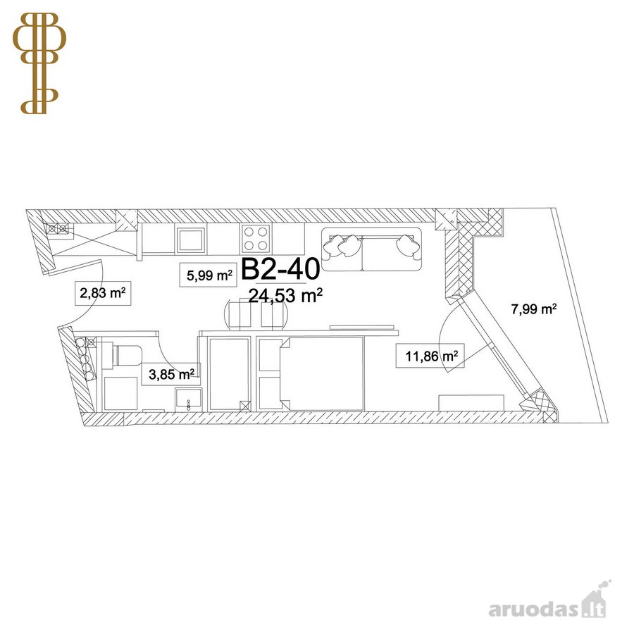 Norai Vanagupėje – prabangus apartamentų - nuotraukos Nr. 3