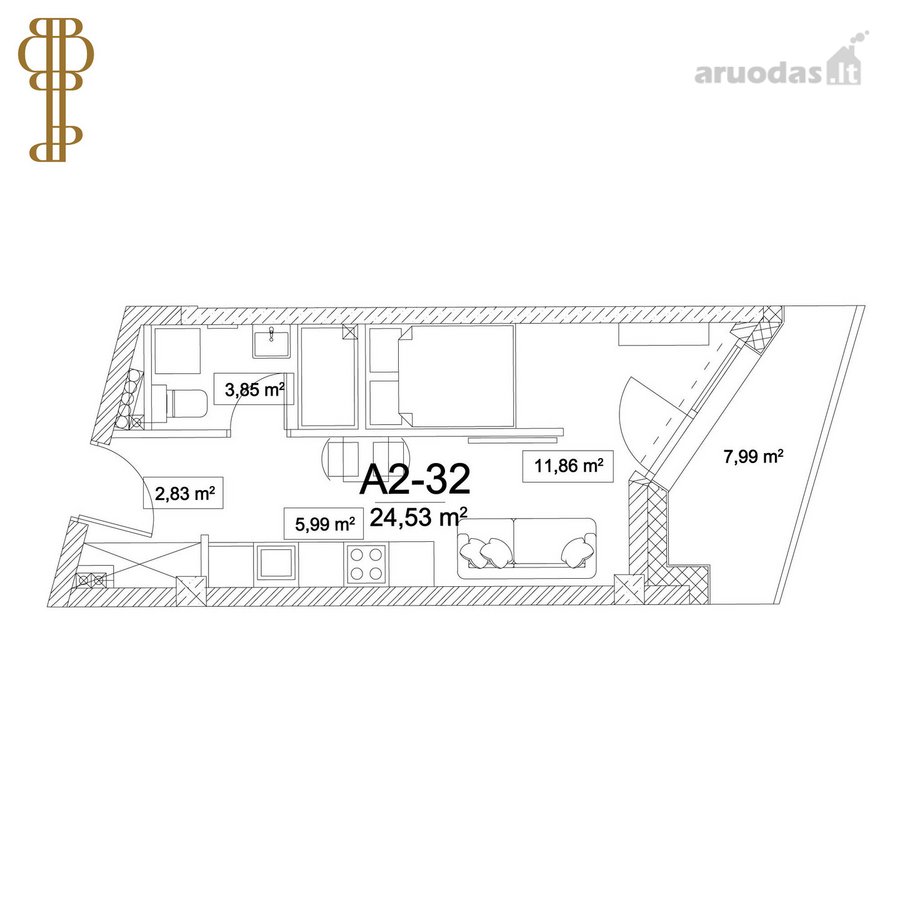 Norai Vanagupėje – prabangus apartamentų - nuotraukos Nr. 3