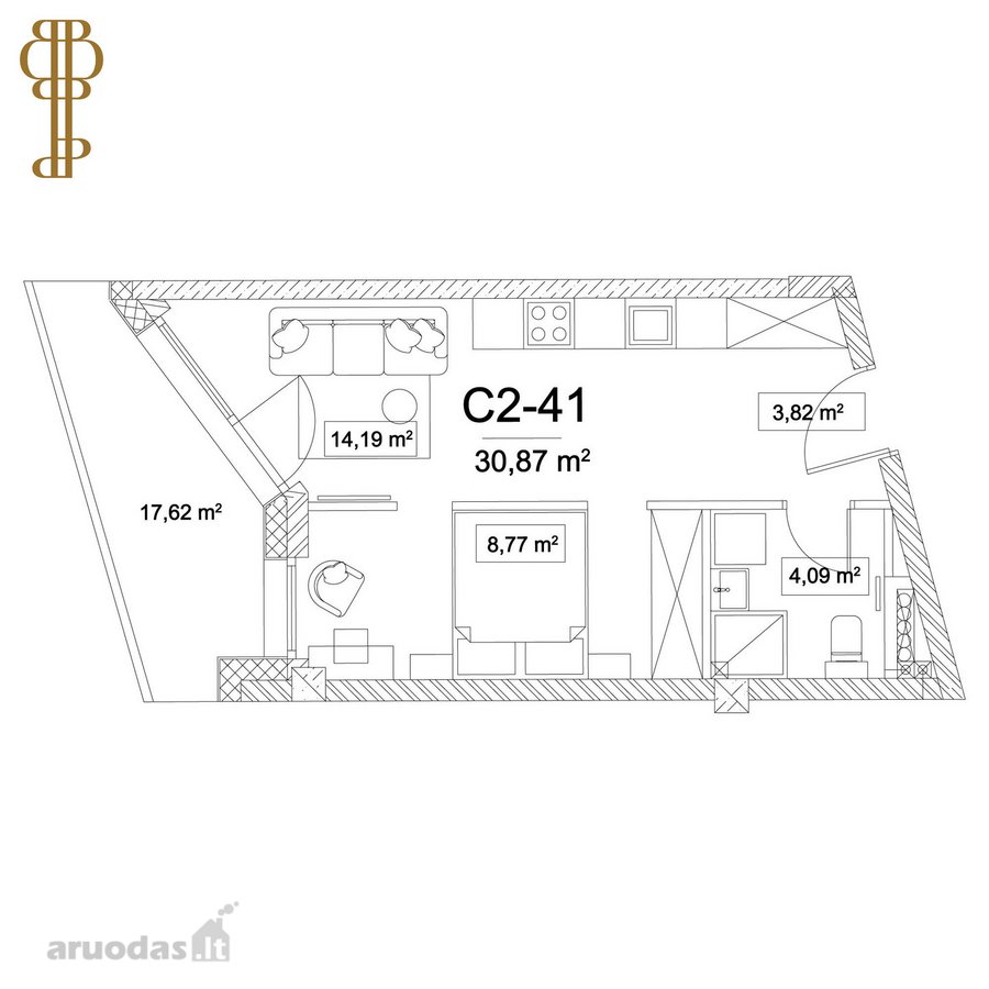 Norai Vanagupėje – prabangus apartamentų - nuotraukos Nr. 3