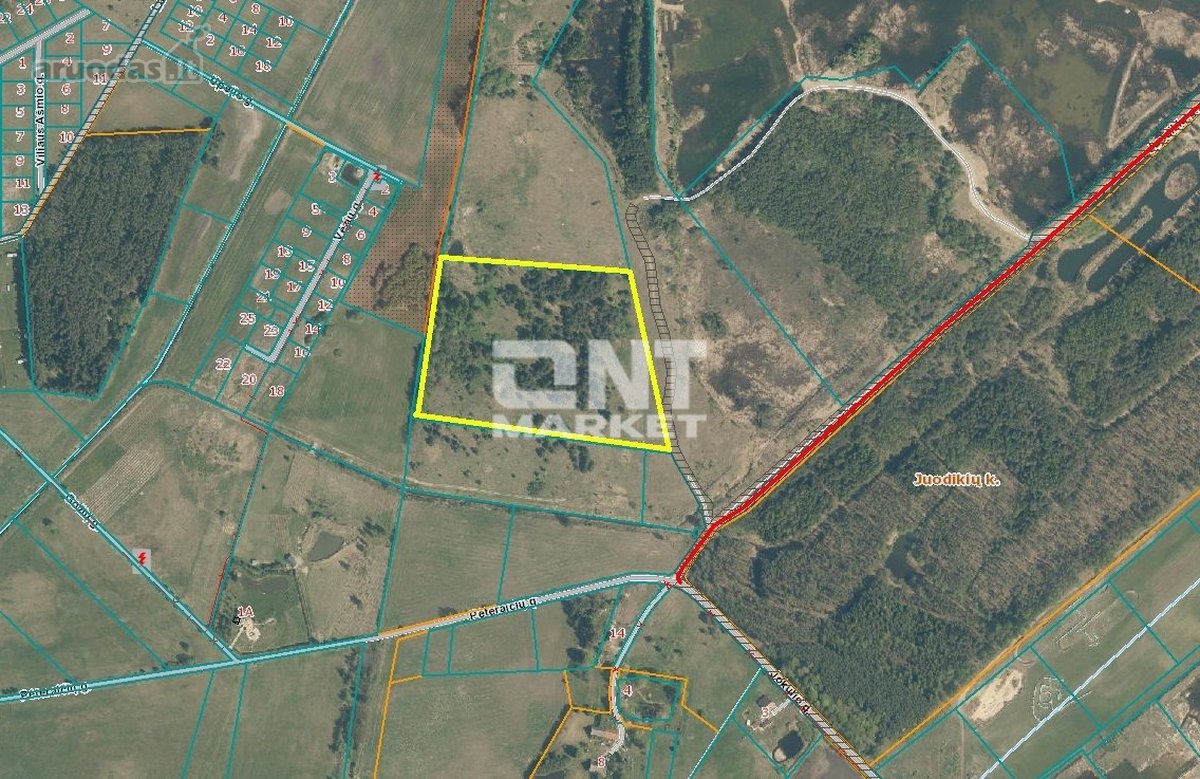 Parduodamas 575,39 arų žemės sklypas Juodikių
