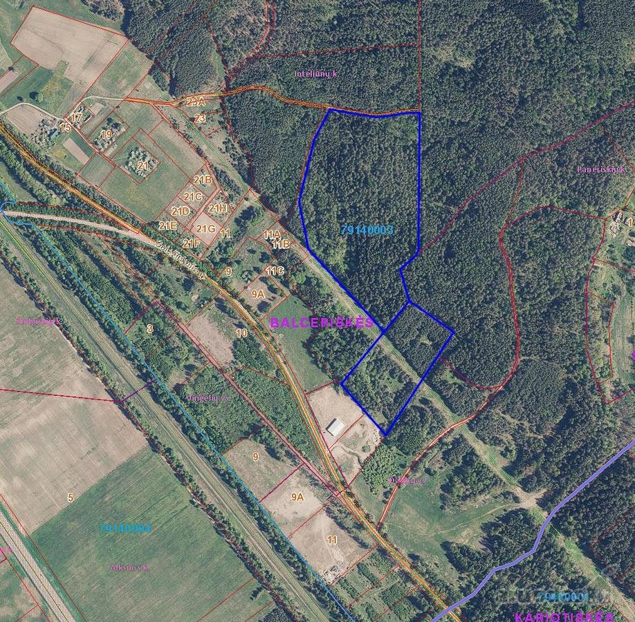 Parduodami du šalia esantys sklypai (žemės - nuotraukos Nr. 2